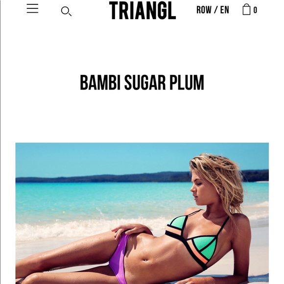 Triangl Bambi Sugar Plum - Picture 6 of 6